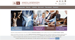Desktop Screenshot of mnichiwojewoda.com