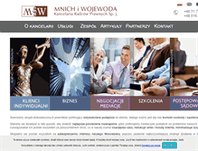 Tablet Screenshot of mnichiwojewoda.com